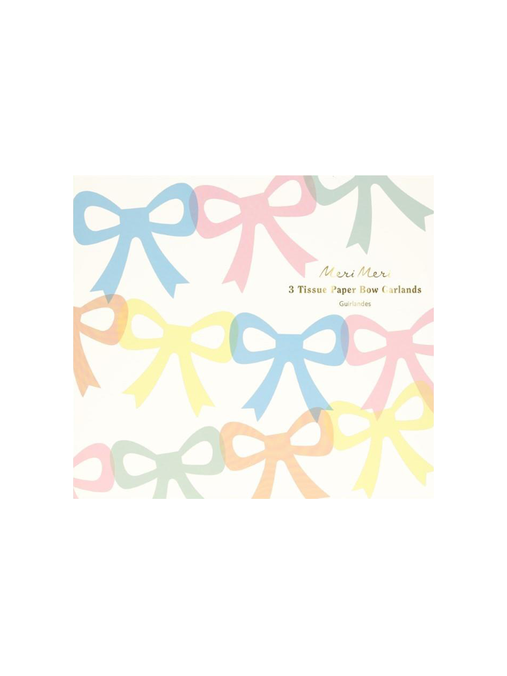 Dekoracyjna papierowa girlanda Meri Meri BÉBÉ Concept 