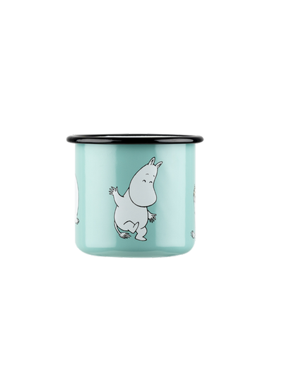 Emaliowany kubek retro Moomin 3.7 dl Muurla BÉBÉ Concept 