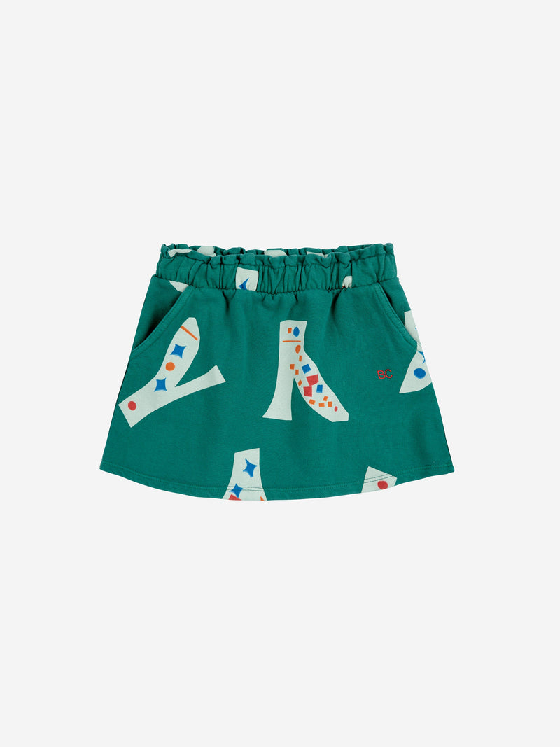 Spódnica Magic Shoe all over skirt Bobo Choses BÉBÉ Concept 