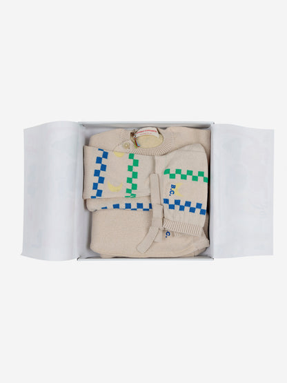 Zestaw niemowlęcy Baby Beneath The Moon knitted gift set Bobo Choses BÉBÉ Concept 