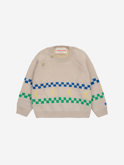 Zestaw niemowlęcy Baby Beneath The Moon knitted gift set Bobo Choses BÉBÉ Concept 