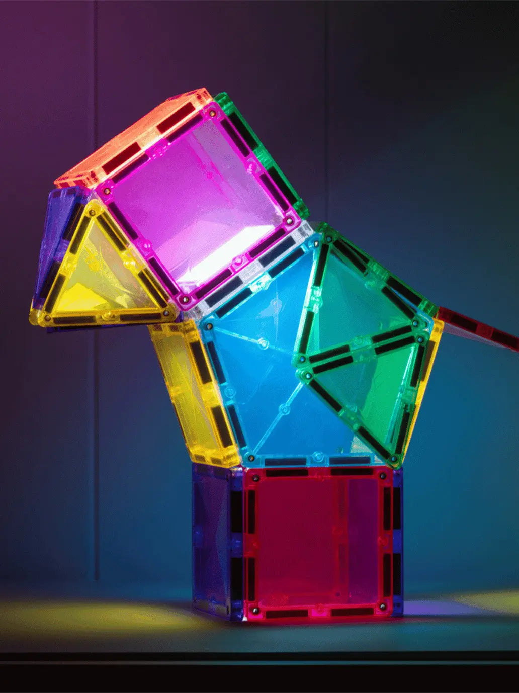 Podświetlane klocki magnetyczne Light Star Pack Connetix BÉBÉ Concept 