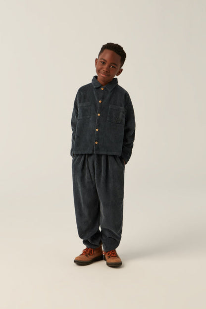 Koszula Grey Corduroy Shirt The Campamento BÉBÉ Concept 