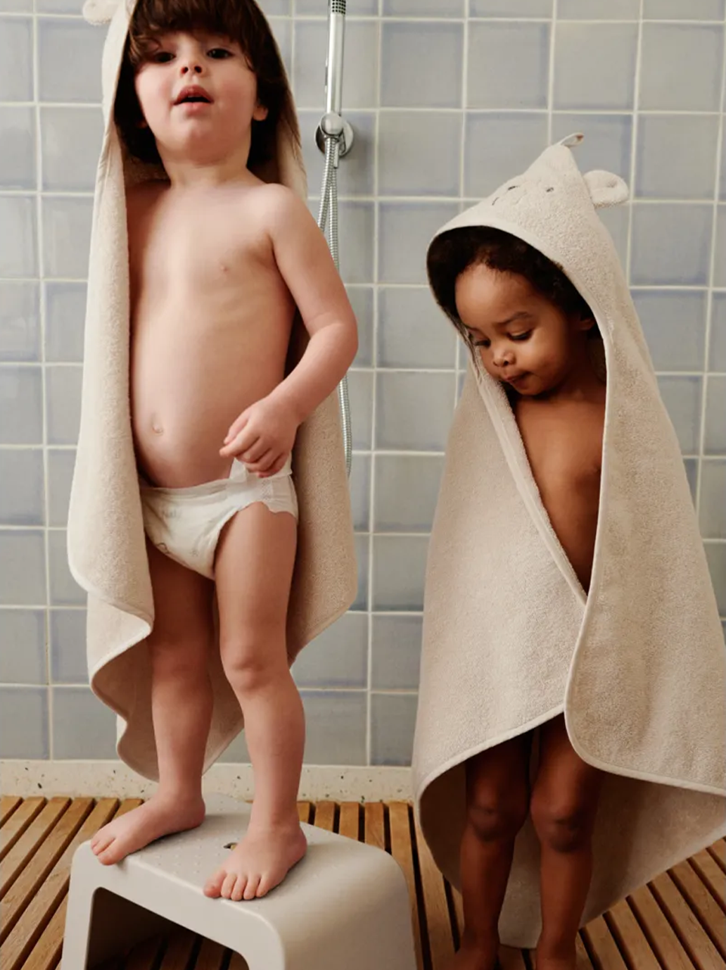 Ręcznik niemowlęcy z kapturkiem Albert Liewood BÉBÉ Concept 