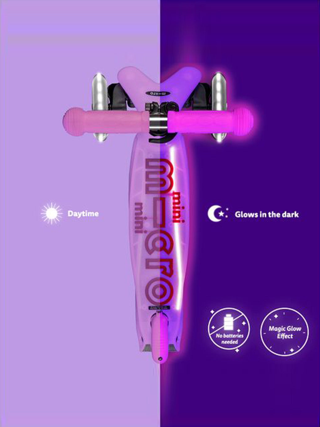 Hulajnoga Mini Micro Deluxe Glow Plus Micro BÉBÉ Concept 