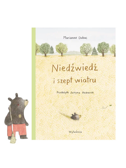 Niedźwiedź i szept wiatru Wydawnictwo Wytwórnia BÉBÉ Concept