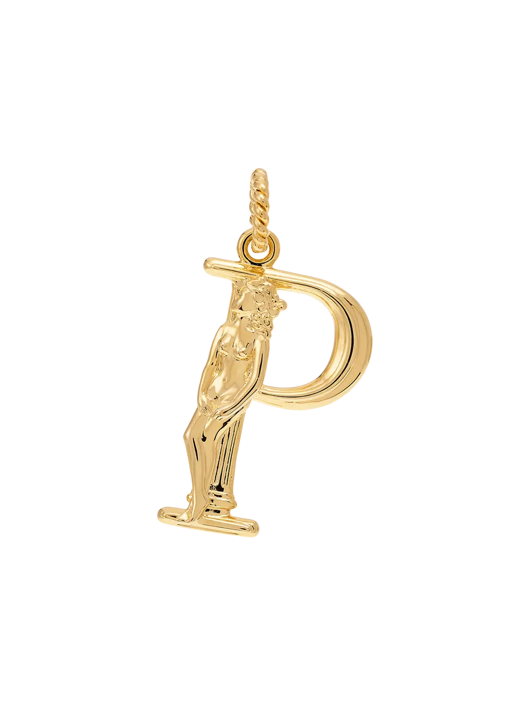 Pozłacana zawieszka Initial Muse Necklace Charm Anna + Nina BÉBÉ Concept 