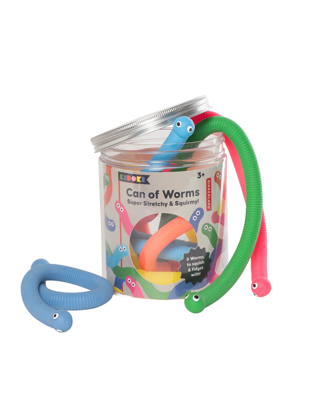 Kidoki Can Of Worms Kikkerland BÉBÉ Concept 