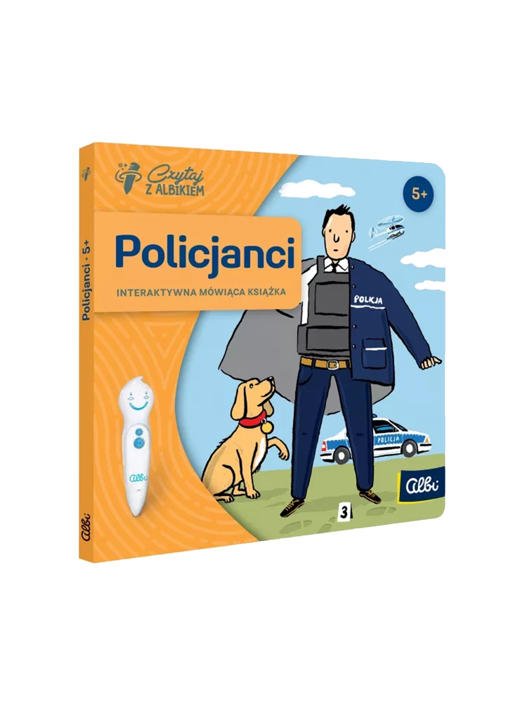 Policjanci. Mini książka interaktywna Albi BÉBÉ Concept 