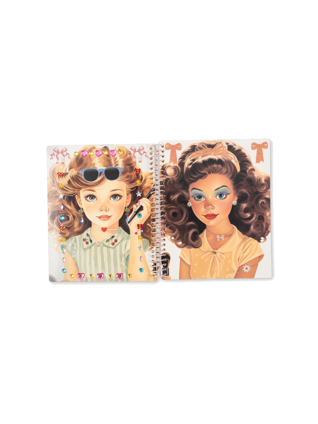 Książka z naklejkami Glam Me Up Konges Slojd BÉBÉ Concept 