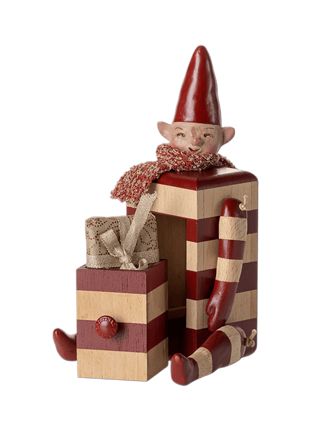 Świąteczny Elf z sekretną szufladką Maileg BÉBÉ Concept 