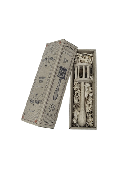 Drewniana grzechotka vintage Nighthawk Wooden Story BÉBÉ Concept