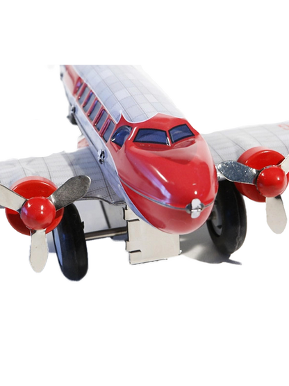 Blaszana retro zabawka Śmigłowiec DC3 Die Blechfabrik BÉBÉ Concept 