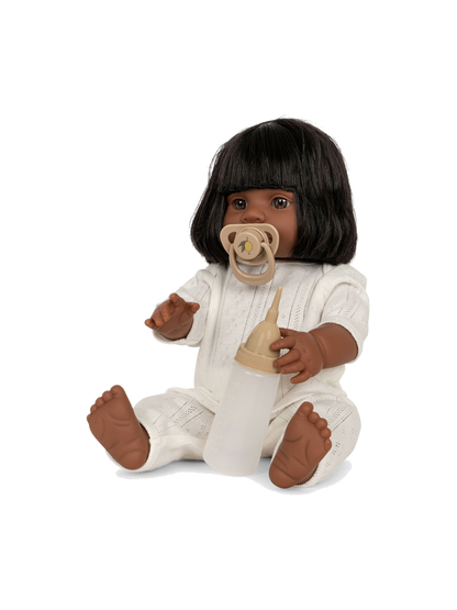 Lalka z butelką i smoczkiem Harriet Konges Slojd BÉBÉ Concept