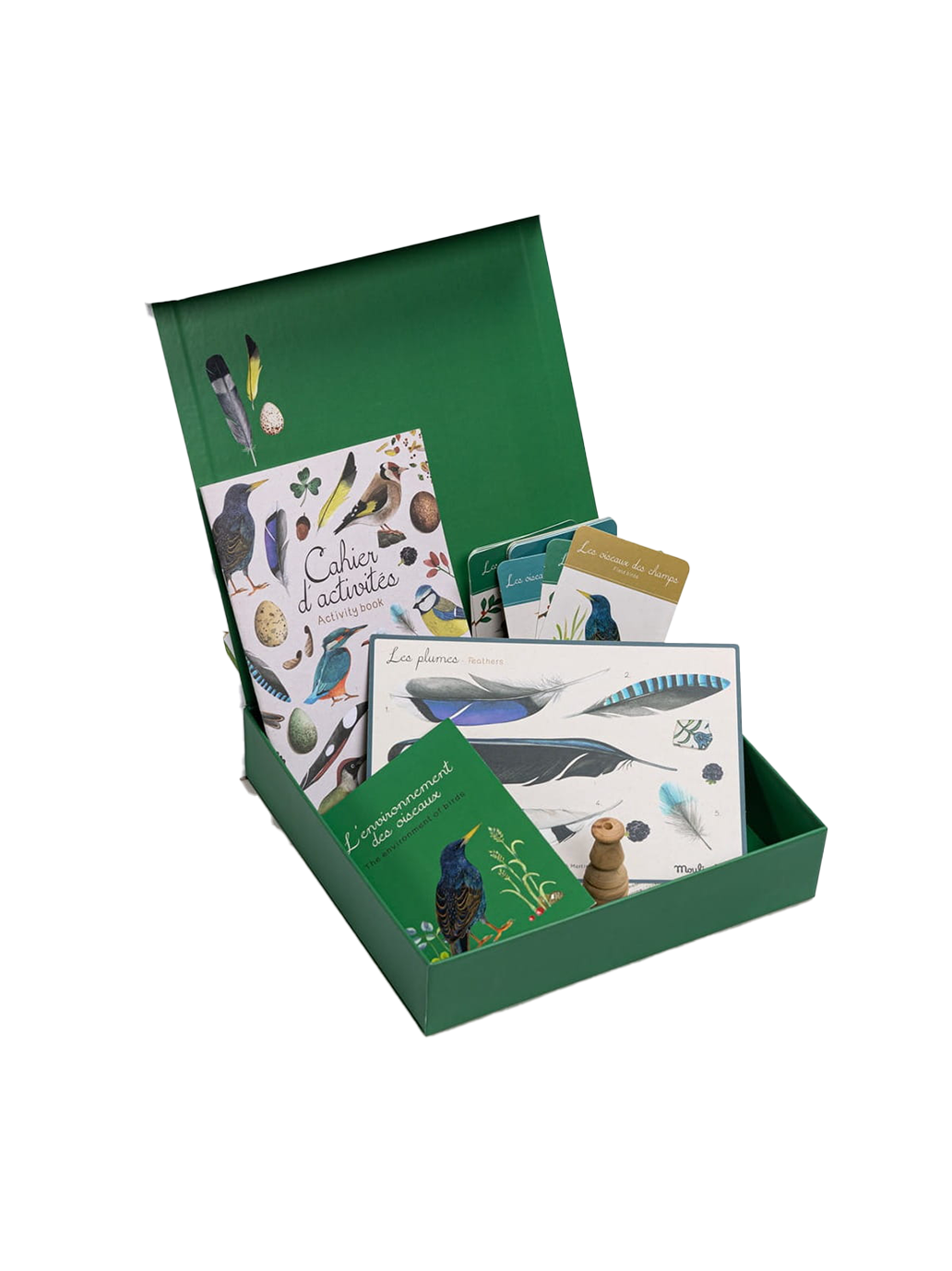 Pudełko odkrywcy ptaków Moulin Roty BÉBÉ Concept 