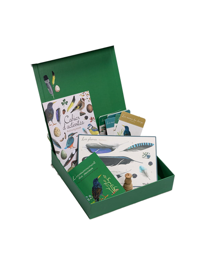 Pudełko odkrywcy ptaków Moulin Roty BÉBÉ Concept 