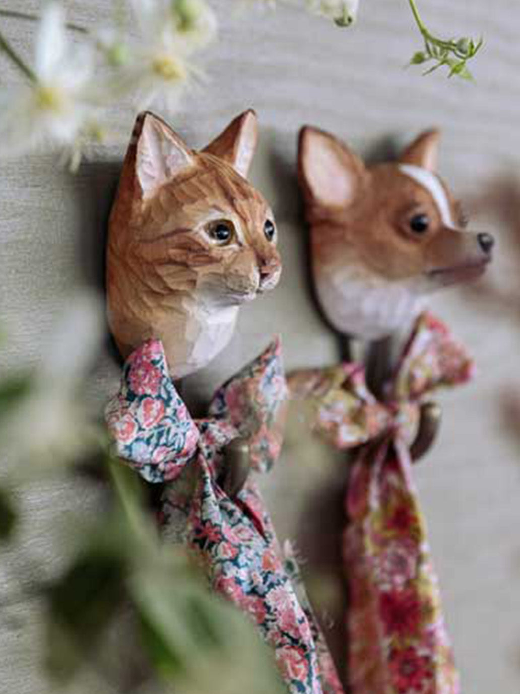 Drewniany haczyk Kot Wildlife Garden BÉBÉ Concept 