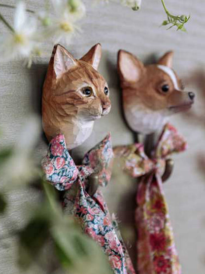 Drewniany haczyk Kot Wildlife Garden BÉBÉ Concept 