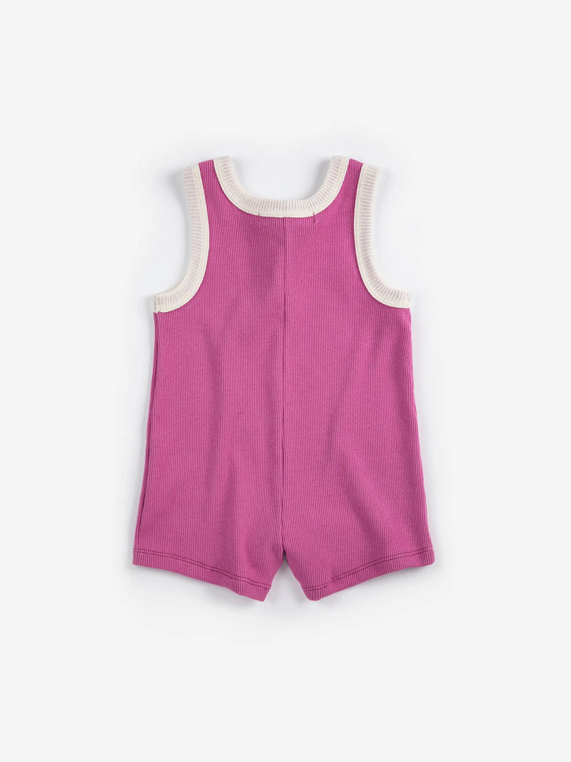 Tangerine playsuit Bobo Choses BEBE Concept 