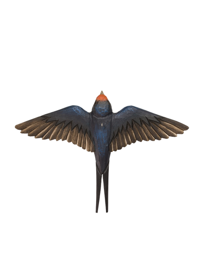 Drewniana dekoracyjna zawieszka Jaskółka Wildlife Garden BÉBÉ Concept 