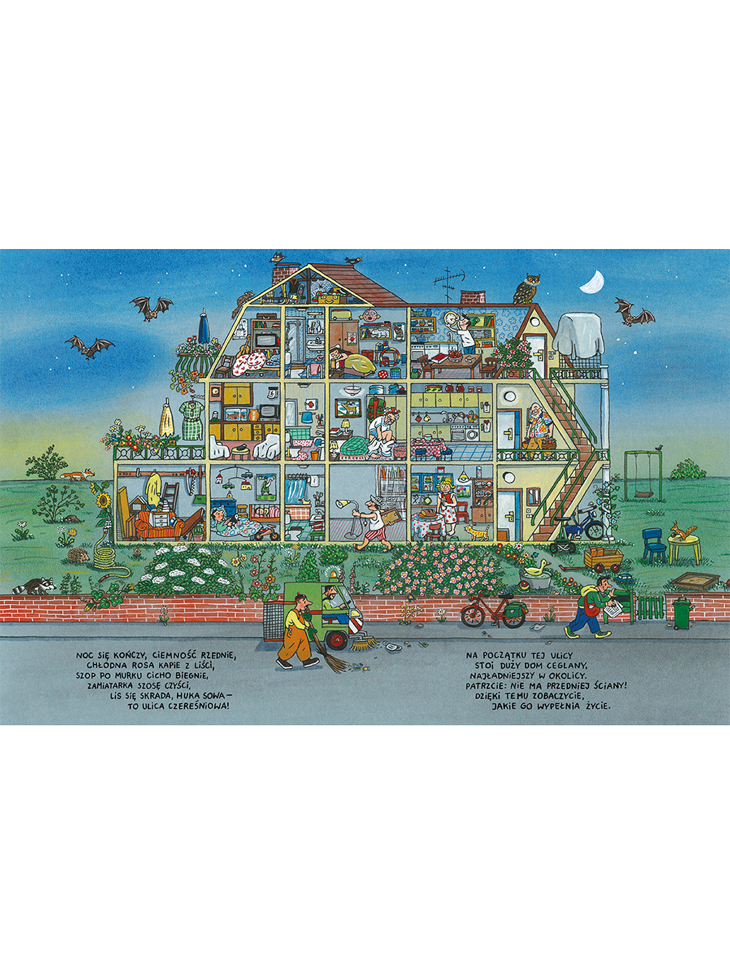 Dom na ulicy Czereśniowej Wydawnictwo Dwie Siostry BÉBÉ Concept 