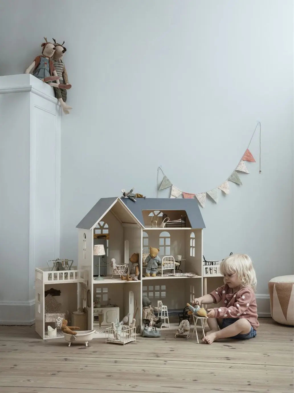 Drewniany domek dla myszek Maileg House of Miniature Maileg BÉBÉ Concept