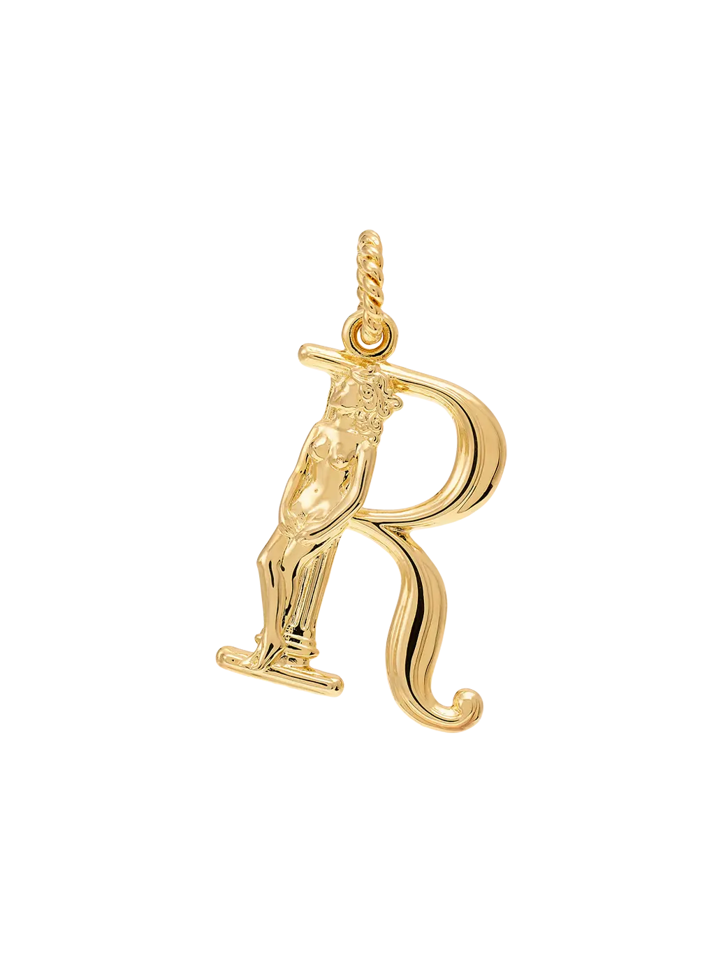 Pozłacana zawieszka Initial Muse Necklace Charm Anna + Nina BÉBÉ Concept 