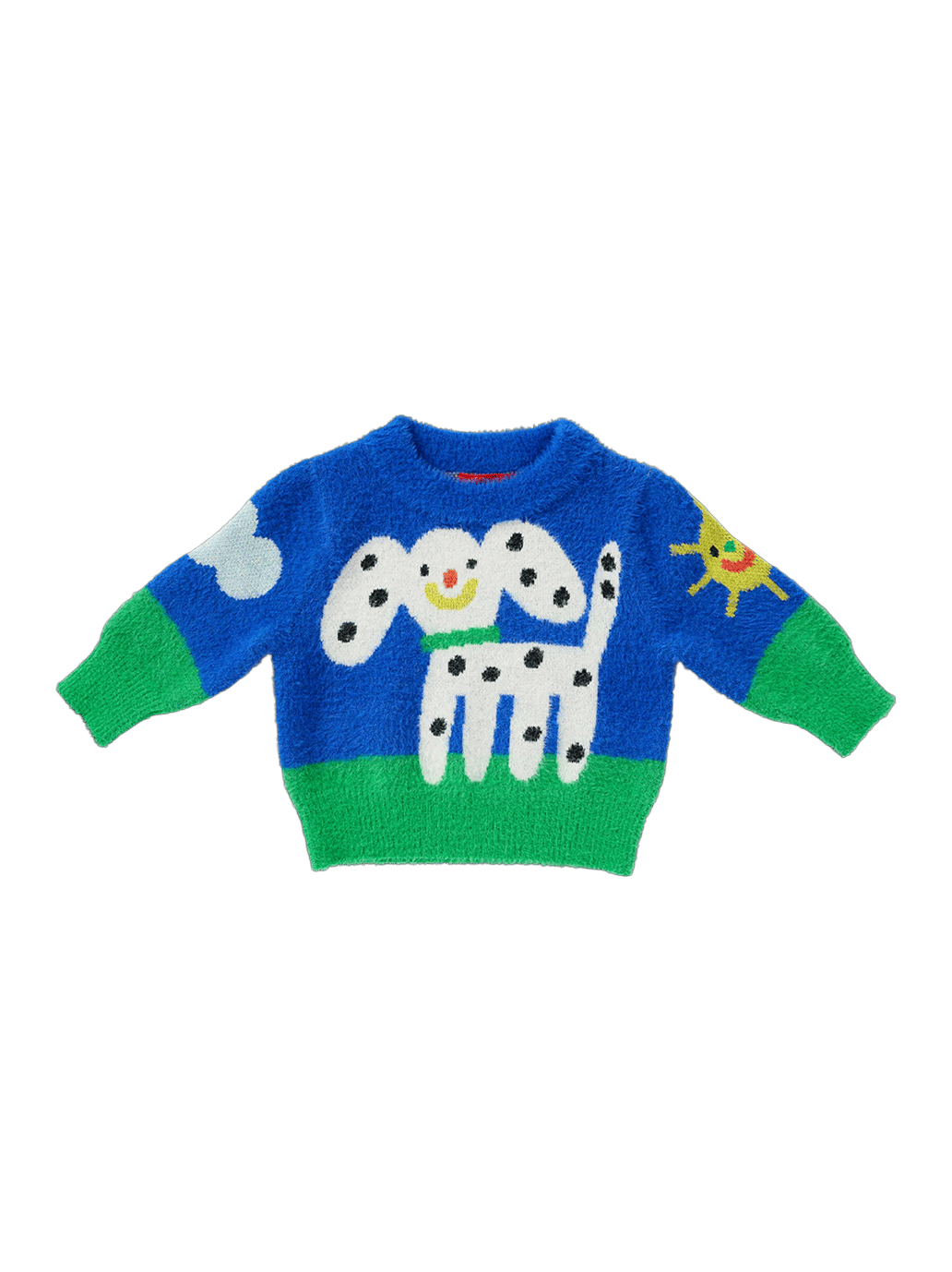 Sweter z kolorowym wzorem Puppy Park Halcyon Nights BÉBÉ Concept 