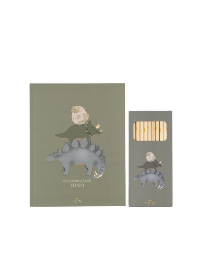 Kolorowanka z kredkami Konges Slojd BÉBÉ Concept 