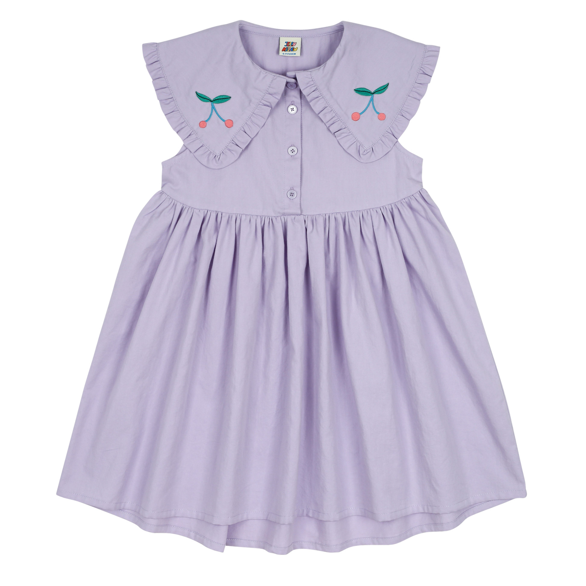 Sukienka Cherry Collar Dress Jelly Mallow BÉBÉ Concept 