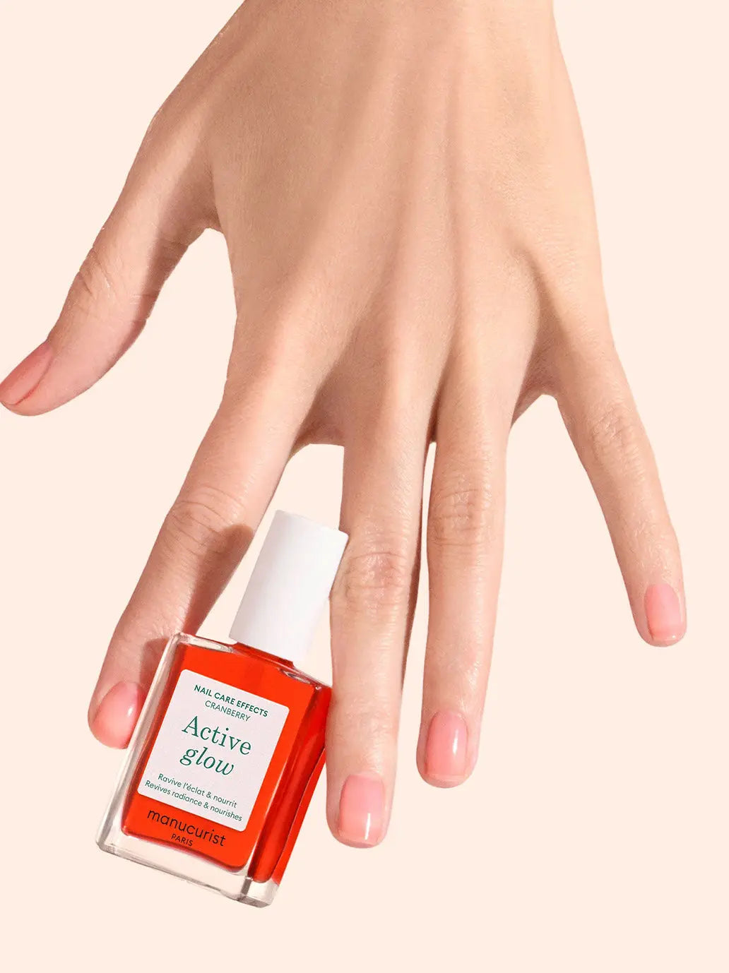 Pielęgnacyjny lakier do paznokci Active Glow Manucurist BEBE Concept 