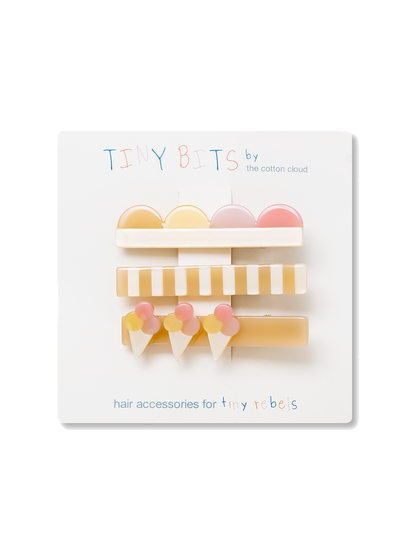 Zestaw spinek do włosów The Cotton Cloud BÉBÉ Concept 