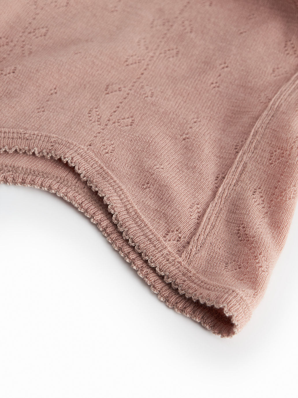 Kominiarka niemowlęca merino Balaclava Pointelle MarMar Copenhagen BÉBÉ Concept 