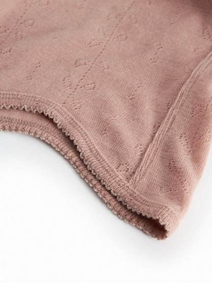 Kominiarka niemowlęca merino Balaclava Pointelle MarMar Copenhagen BÉBÉ Concept 