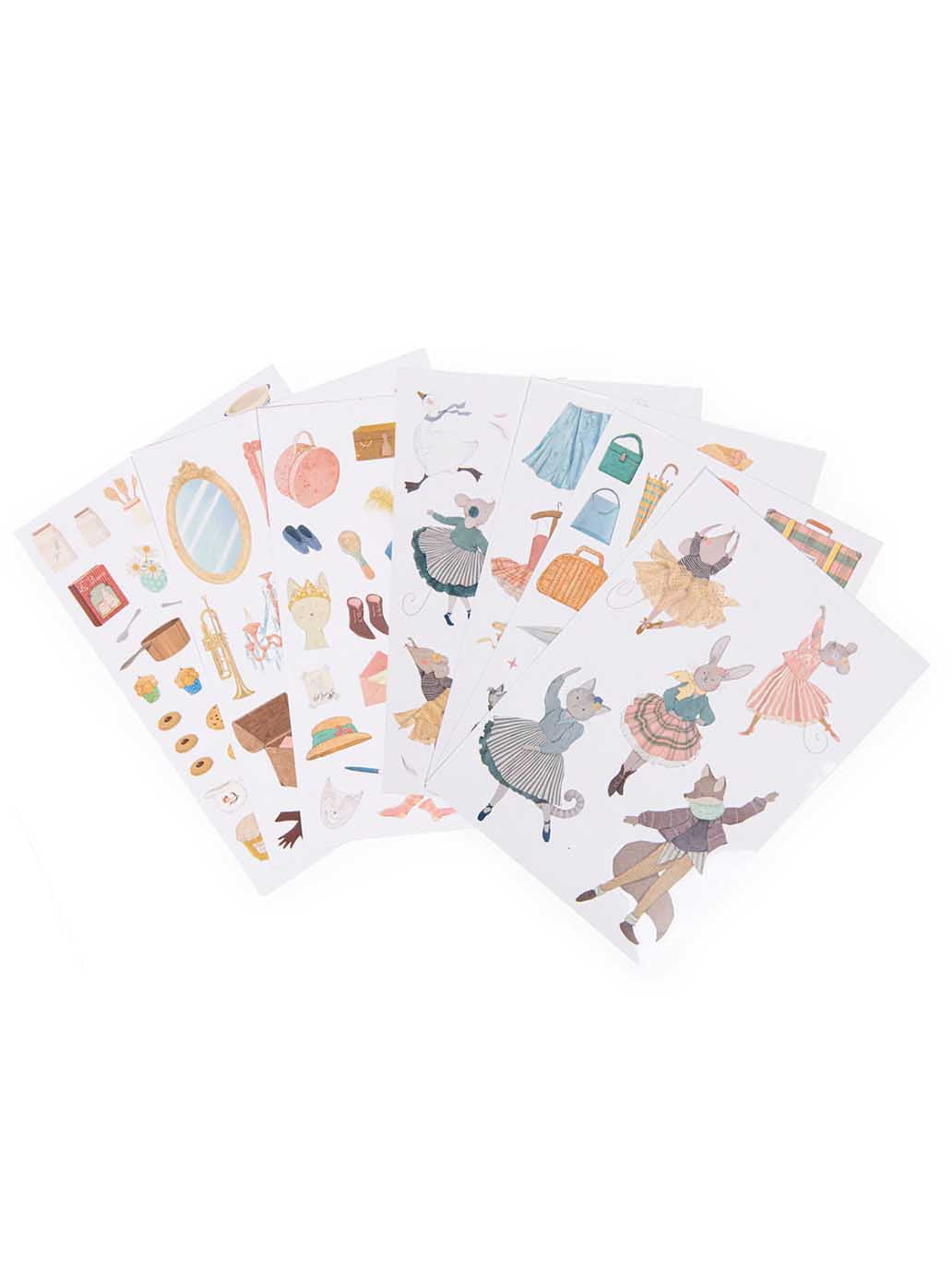 Kolorowanka z naklejkami Moulin Roty BÉBÉ Concept