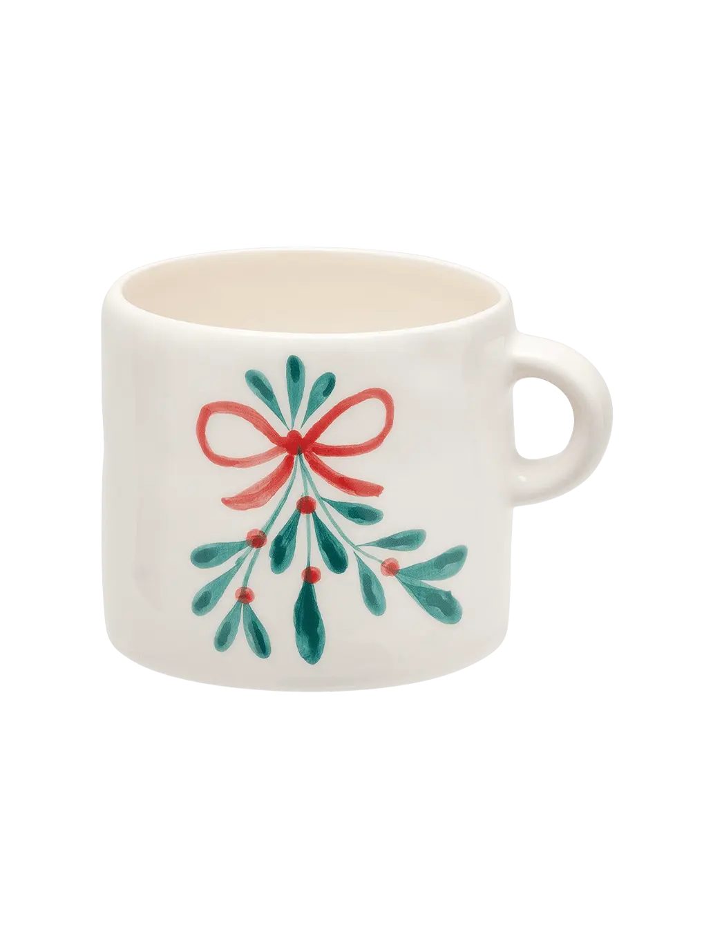 Ceramiczny kubek Mistletoe Anna + Nina BÉBÉ Concept 