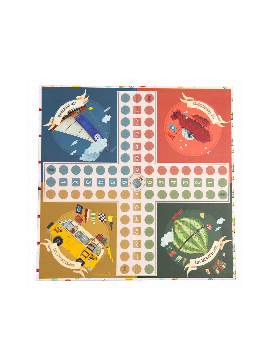 Gra planszowa Małe koniki Moulin Roty BÉBÉ Concept 