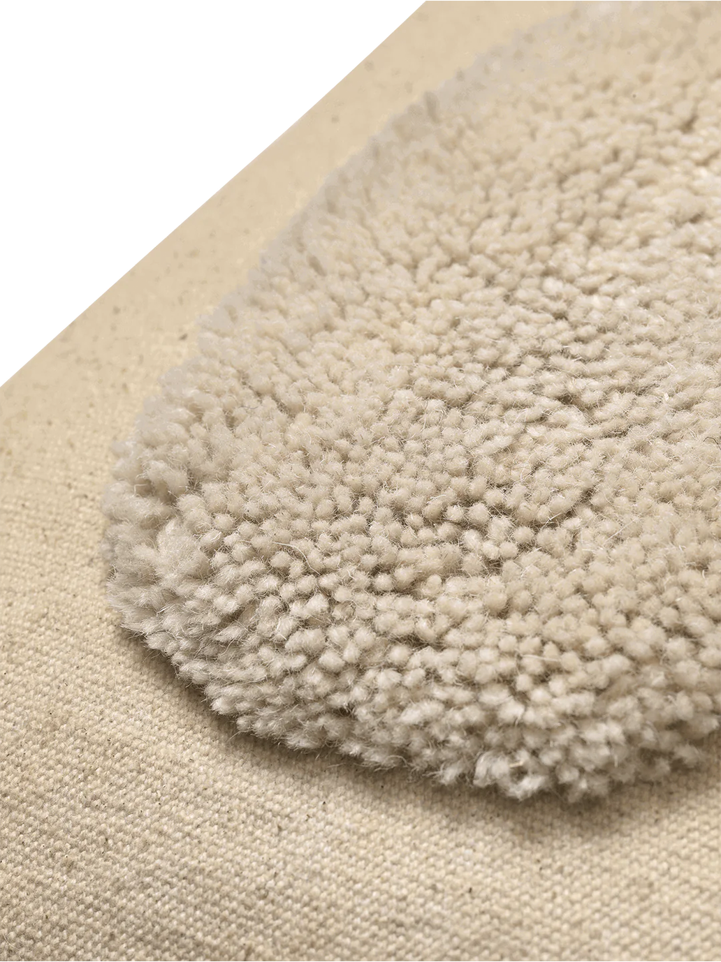 Poduszka ozdobna z wełnianym wzorem Lay Cushion Ferm Living BÉBÉ Concept