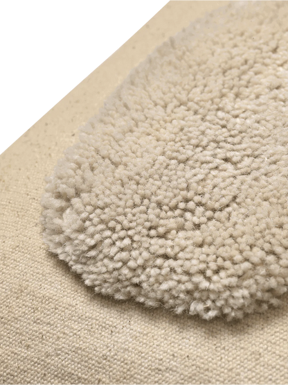 Poduszka ozdobna z wełnianym wzorem Lay Cushion Ferm Living BÉBÉ Concept