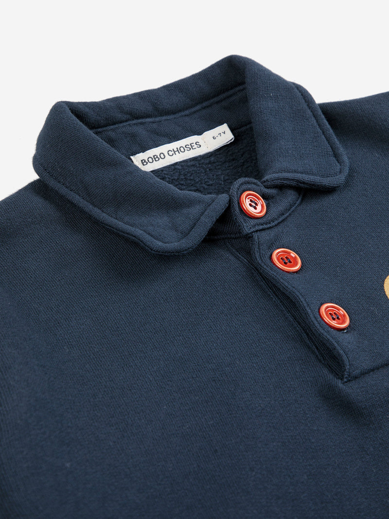 Clover polo sweatshirt dress Kids Bobo Choses BÉBÉ Concept 