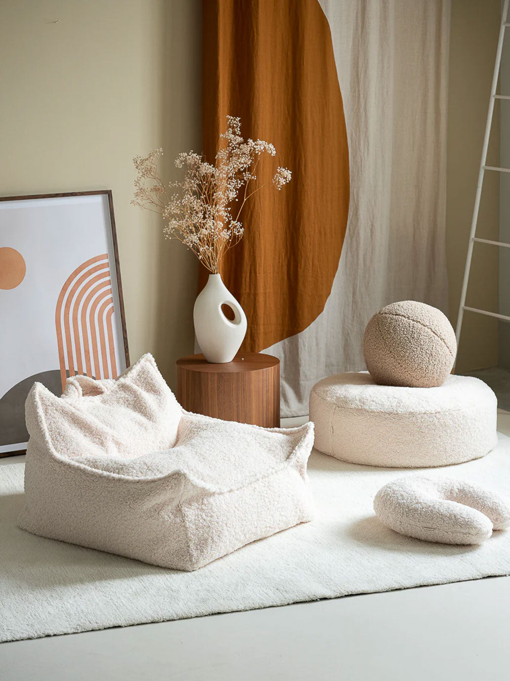 Fotel pufa dla dzieci Beanbag Chair WigiWama BÉBÉ Concept 