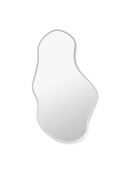 Duże lustro w miedzianej ramie Pond Mirror Ferm Living BÉBÉ Concept 