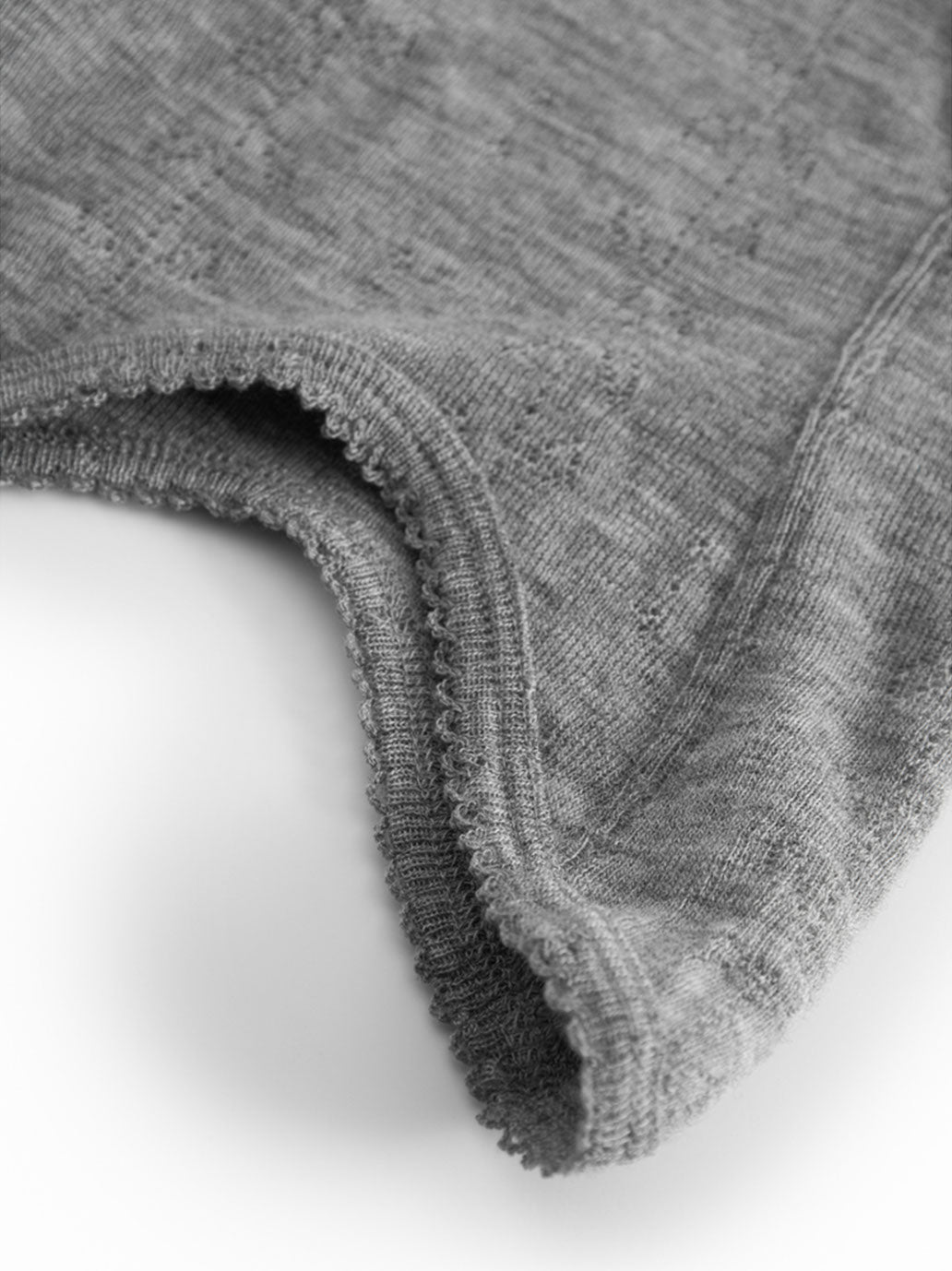 Kominiarka niemowlęca merino Balaclava Pointelle MarMar Copenhagen BÉBÉ Concept 