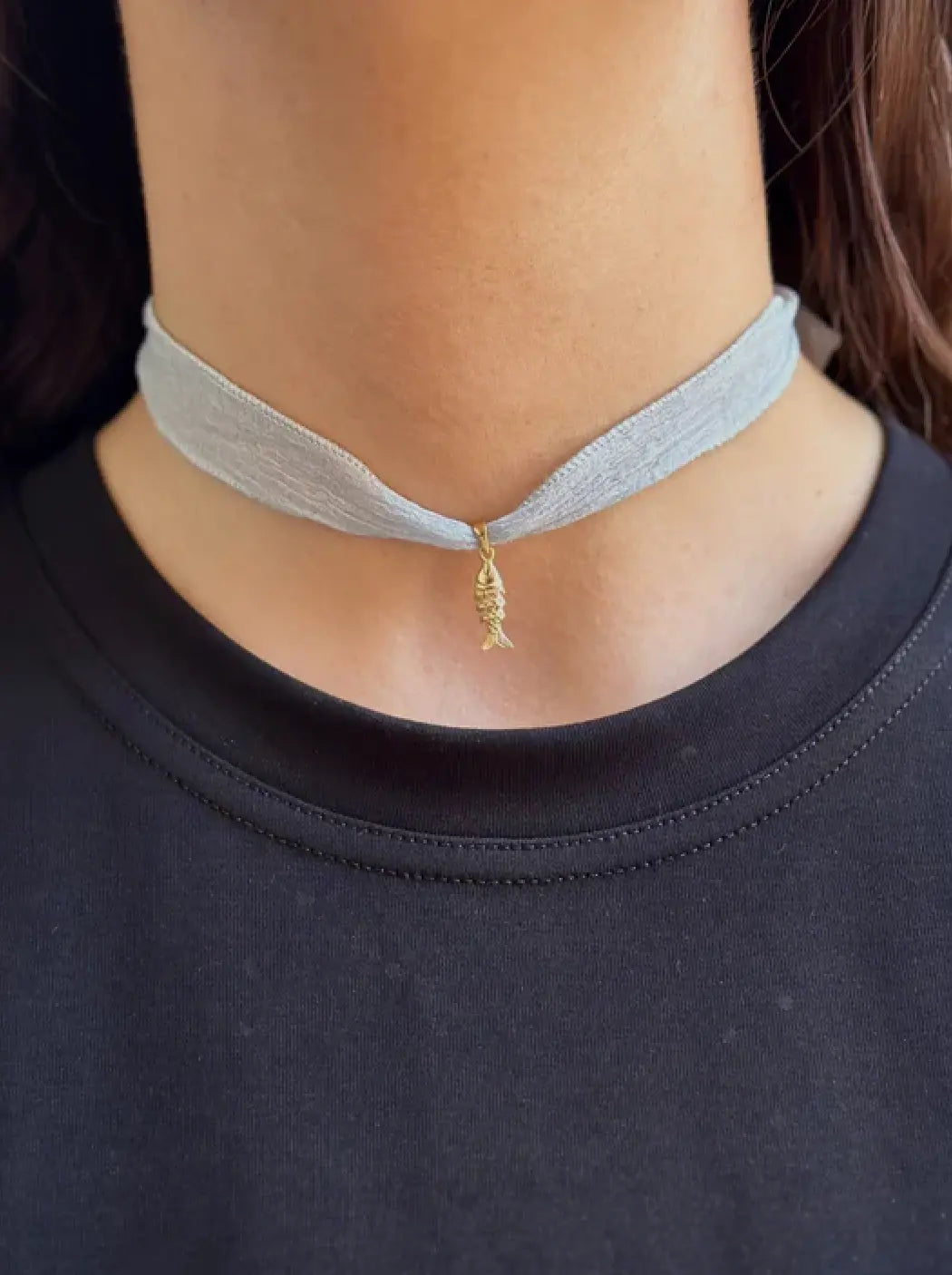 Naszyjnik z zawieszką Poisson string Pico BEBE Concept 