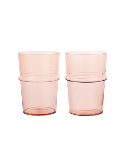 Zestaw szklanek Boya glasses tall Ferm Living BÉBÉ Concept 