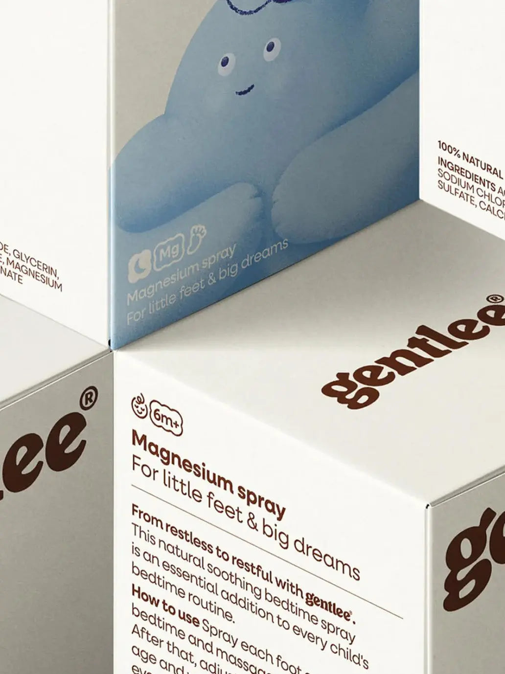 Spray z magnezem Bedtime Magnesium Spray Gentlee BÉBÉ Concept 