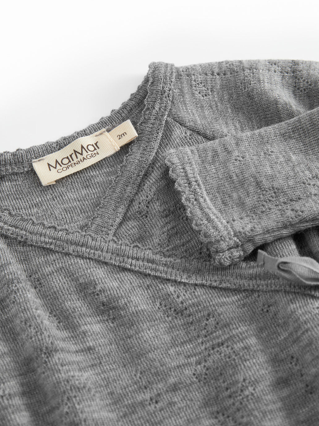 Body kopertowe z wełny merino Belita Pointelle MarMar Copenhagen BÉBÉ Concept 