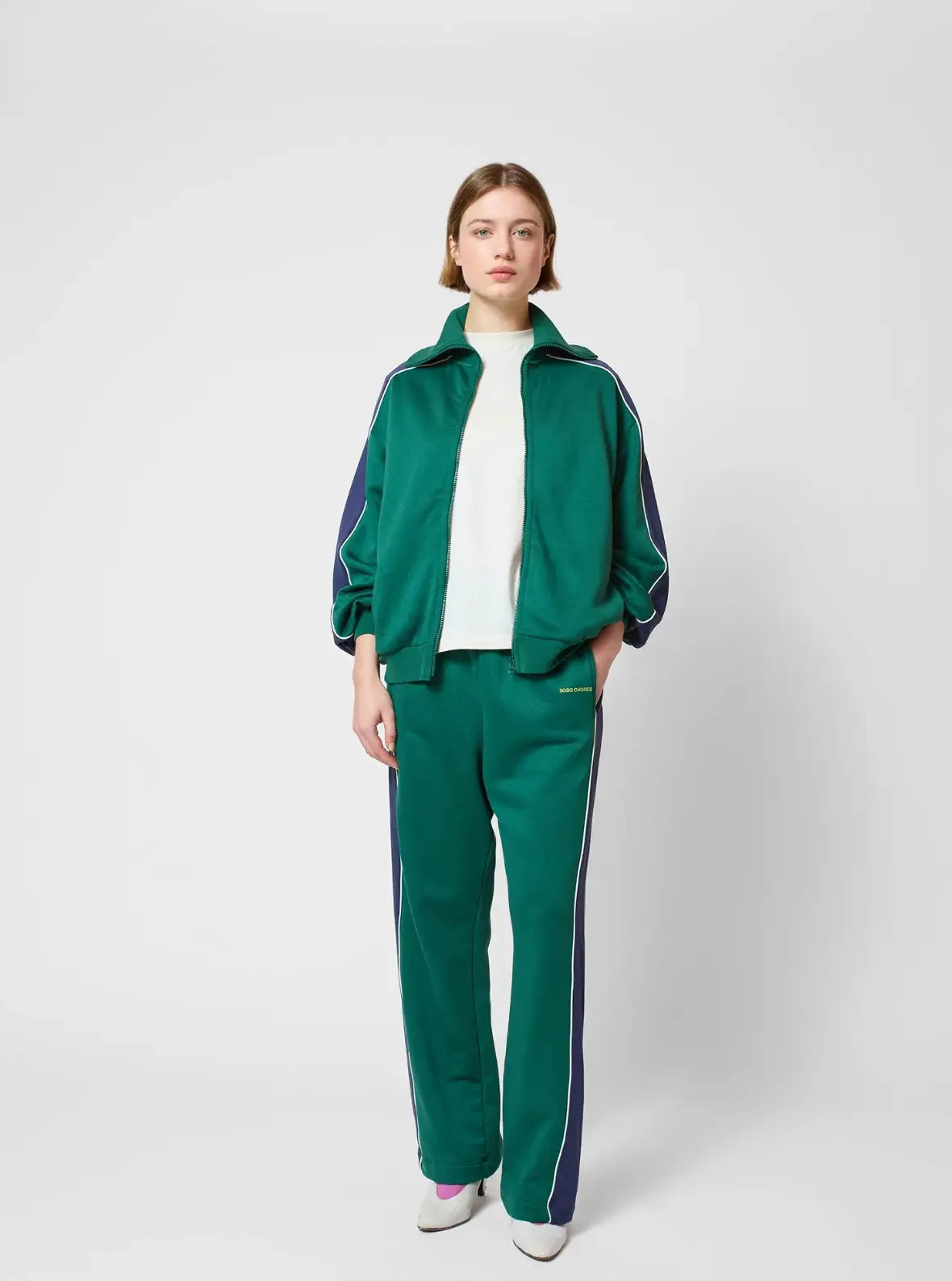 Spodnie dresowe Striped jogging pants Bobo Choses BÉBÉ Concept 