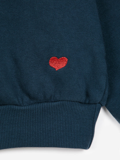Navy relaxed sweatshirt Bobo Choses BÉBÉ Concept 