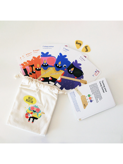 Gitara elektryczna dla dzieci Loog Mini Electric Loog BÉBÉ Concept 